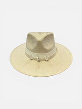 Load image into Gallery viewer, Handcrafted Light Sand Sunmark Fedora