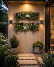 Load image into Gallery viewer, Organic Driftwood Succulent Wall Sculpture