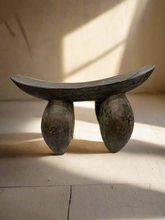 Load image into Gallery viewer, African Vintage Headrest Stool – Sculptural Form