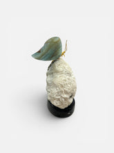 Load image into Gallery viewer, Mica & Blue Onyx Butterfly Sculpture on Black Marble Base