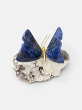 Load image into Gallery viewer, Mica Stone & Sodalite Butterfly Sculpture