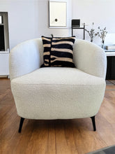 Load image into Gallery viewer, Sustainable Zebra Hide Accent Pillow #1