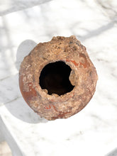 Load image into Gallery viewer, Brazilian Terra Cotta Vessel with Natural Shell & Coral Accretions