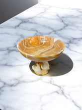 Load image into Gallery viewer, Onyx Serving Piece – Golden Grace