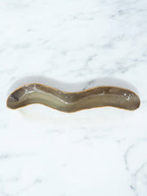 Load image into Gallery viewer, Brazilian Glass Centerpiece – Golden Wave