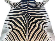 Load image into Gallery viewer, Sustainable Zebra Hide Rug