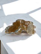 Load image into Gallery viewer, Hand-Carved Onyx Bowl — Gray, Taupe & Rust Veining