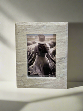 Load image into Gallery viewer, Taupe-Grey Marble Picture Frame