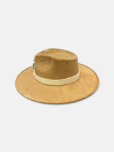 Load image into Gallery viewer, Handcrafted Warm Tan Fedora