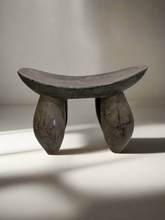 Load image into Gallery viewer, African Vintage Headrest Stool – Sculptural Form