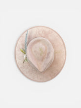 Load image into Gallery viewer, Handcrafted Blush Sand Fedora
