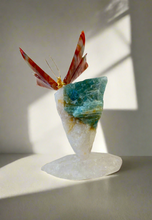 Load image into Gallery viewer, Aquamarine & Butterfly