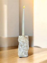 Load image into Gallery viewer, Chiseled Onyx Candle Holder