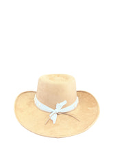 Load image into Gallery viewer, Camel Western Hat with Amethyst | Handmade Luxury Cowboy Hat