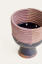Load image into Gallery viewer, Woven Pedestal Vase