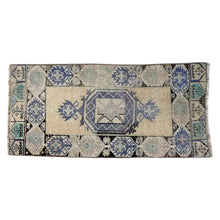 Load image into Gallery viewer, Vintage Turkish Rug – Soft Serenity
