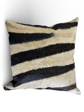 Load image into Gallery viewer, Zebra Hide Accent Pillow#2
Sustainably sourced | Artisan-crafted | One-of-a-kind
