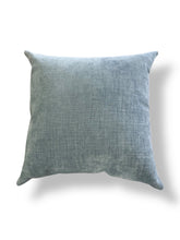 Load image into Gallery viewer, Steel Blue Suede-Touch Accent Pillow
