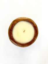 Load image into Gallery viewer, Teakwood candle holder
