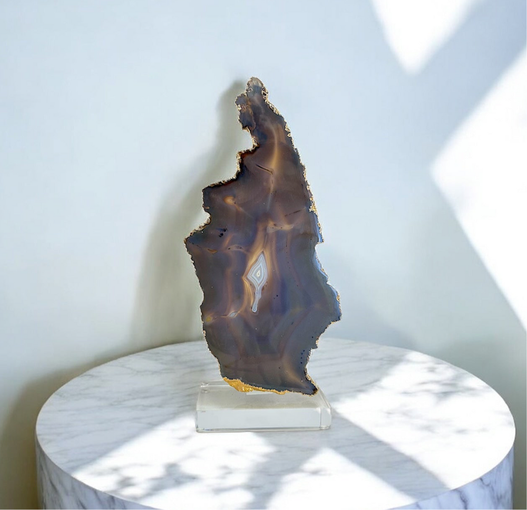 Gorgeous free-form Agate slice
