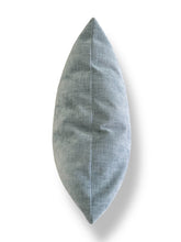 Load image into Gallery viewer, Steel Blue Suede-Touch Accent Pillow
