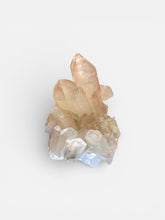 Load image into Gallery viewer, Pink-Toned Quartz Crystal Cluster
