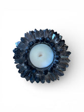 Load image into Gallery viewer, Small Smoky Quartz Crystal Candle Holder
