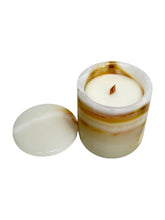 Load image into Gallery viewer, Polished Onyx Candle
