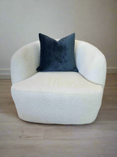 Load image into Gallery viewer, 20x20 Textured Velvet Pillow - Midnight Blue
