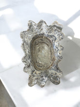 Load image into Gallery viewer, Hand-Carved Onyx Bowl — Cool Taupe, Grey &amp; Cream Veining
