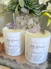 Load image into Gallery viewer, The Aurah Terrace Candle – Amethyst | 8oz
