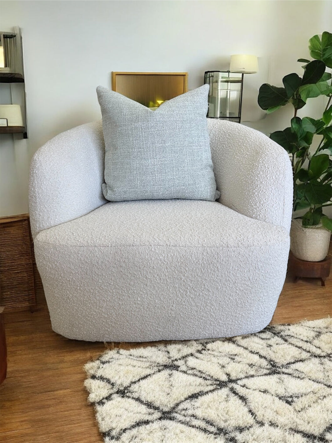Pastel Mineral Textured Accent Pillow