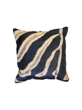Load image into Gallery viewer, Zebra Hide Accent Pillow#2
Sustainably sourced | Artisan-crafted | One-of-a-kind
