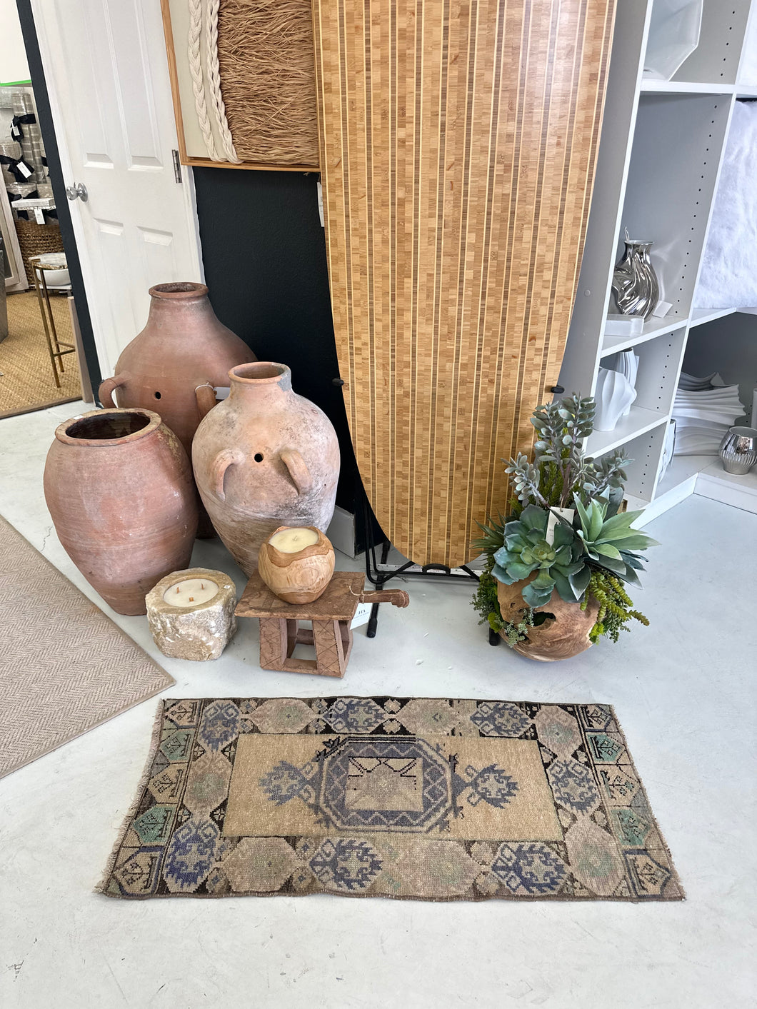 Vintage Turkish Rug – Soft Serenity