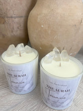 Load image into Gallery viewer, The Aurah Terrace Candle – Clear Quartz | 8oz
