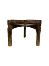 Load image into Gallery viewer, African Vintage Wooden Stool- Hand Carved
