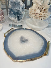 Load image into Gallery viewer, Agate Tray with Gold
