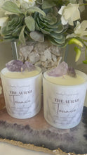 Load and play video in Gallery viewer, The Aurah Terrace Candle – Amethyst | 8oz
