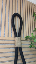 Load and play video in Gallery viewer, Brazilian Black Rope Wall Sculpture
