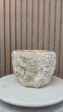 Load and play video in Gallery viewer, #2 Chiseled Onyx Candle – Natural Coconut &amp; Apricot Wax
