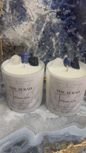 Load and play video in Gallery viewer, The Aurah Terrace Candle – Blue Sage &amp; Sandalwood | 8oz
